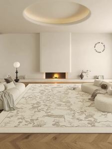 Floor Carpet For Living Room Nordic rugs Carpets Turkish Carpet Rugs & Carpets For Living Room Thickened Floor Mat Retro Style Odorless
