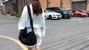 Student wash canvas bag School messenger bag Class bag One shoulder messenger bag bp228㏇X0415