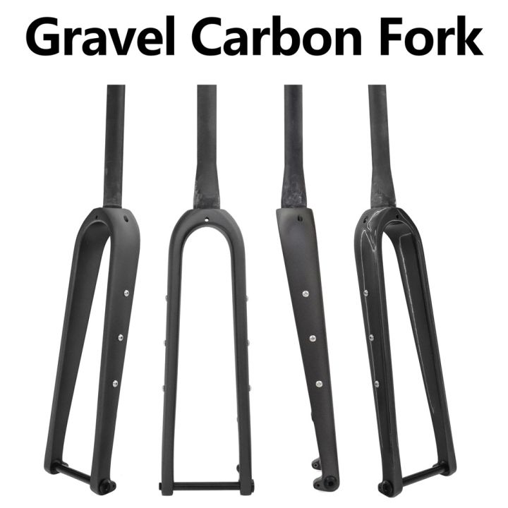 KOCEVLO Carbon Fiber Road Bicycle Gravel Front Fork Internal cable