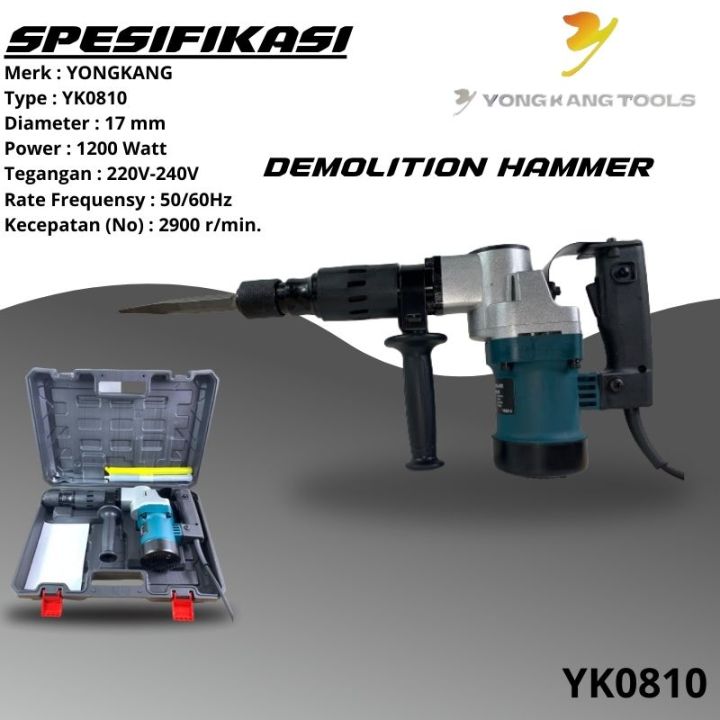 Hammer Drill Bor Rotary Mesin Bobok Beton Jack Hammer Drill Mesin