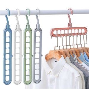 HomiesTrends Magic Hanger Storage Rack Adjustable Anti-slip Hanger Hook