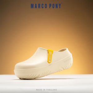 Marco ทรงมินิมอล รุ่น MH9027 กันน้ำ กันลื่น แฟชั่นผู้หญิง น้ำหนักเบา EVA รองเท้าคัทชู รองเท้าแตะ พื้นหนา 4 CM.