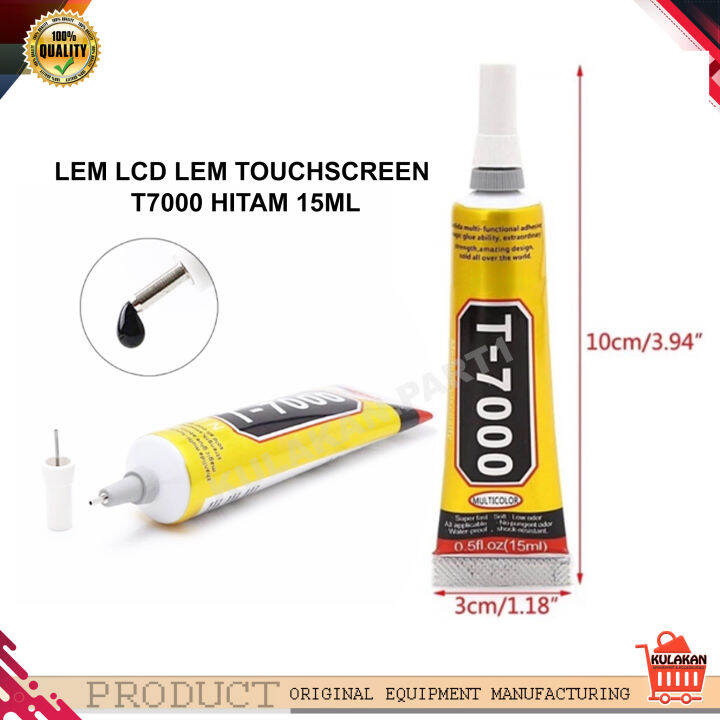 LEM LCD LEM TOUCHSCREEN T7000 HITAM 15ML | Lazada Indonesia