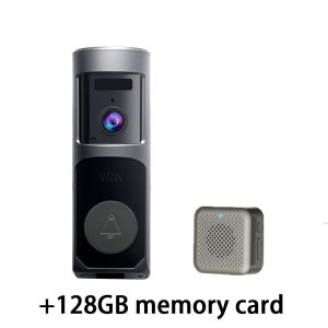 2025 1080P Smart Video Doorbell Camera Wifi 2MP Wireless Two Way Intercom Night Vision Smart Home Security Camera