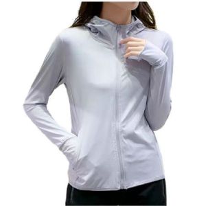 ครีมกันแดดผ้าไอซ์ซิลค์ฉบับภาษาเกาหลีใหม่2023เสื้อแจ็กเก็ตบางกันยูวีแบบหลวมสำหรับฤดูร้อน