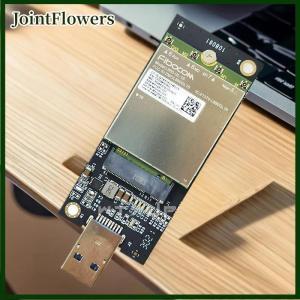 JointFlowers 1 Set DW5821E M2-NGFF DW5811e DW5816E EM7455 L860-GL USB3.0 Expansion Card For 3G 4G 5G LTE Module M2 USB Adapter