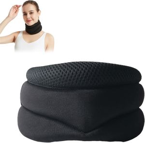 Vitavix Neck Support for SnoringErgonomic Soft Foam Cervicorrect Neck Brace for neck pain and supportNever Snore AgainAdjustable Universal Cervical CollarRelieves Neck Spine Pressure(1pcs)