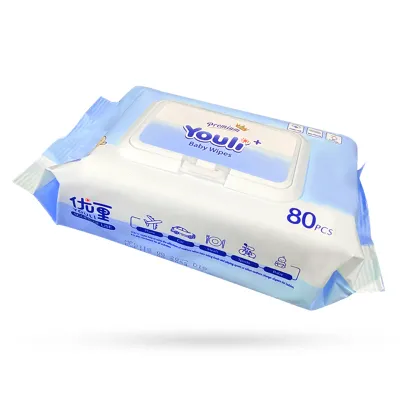 YOULI ทิชชูเปียก 80แผ่น ทิชชู่เปียกเด็ก กระดาษเปียก Baby Wipes กระดาษทิชชู่เปียก ทิชชู่เปียกยกลัง กระดาษเช็ดชูเปียก ทิชชู่ ผ้าเปียก