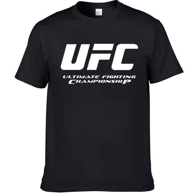 เสื้อยืดพรีเมี่ยมUltimate 💦💦Fighting Championship ชายเสื้อ Ufc Men Shirt T เสื้อยืด Euro Tops ชายเสื้อ