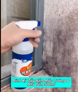 combo 3 bình xịt tẩy nấm mốc tường và nhà tắm . hàng chính hãng
