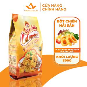 Bột chiên hải sản Tempura - Calamari Powder Mix - 300gr/ túi- Bột chiên hải sản chính hiệu siêu ngon