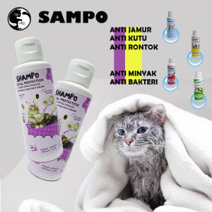 sampo anti kutu jamur bulu rontok kucing 100ml Anabul Care