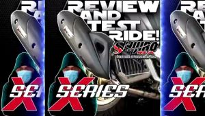 Knalpot Standar Racing New Vario 125/150 Type X Series Shijiro Racing Original