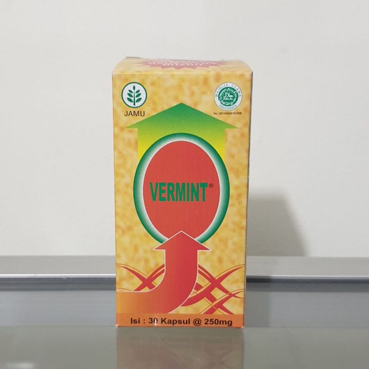 Vermint 30 kapsul | Lazada Indonesia