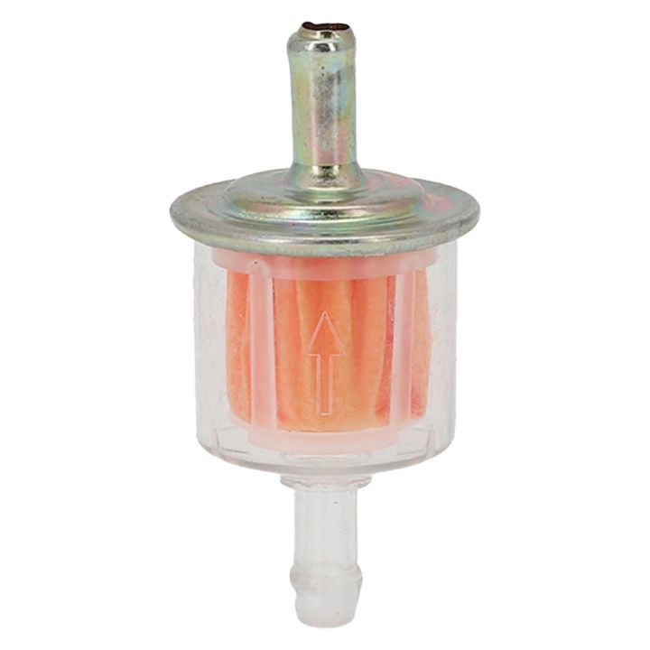 Clear Plastic Shell Inline Fuel Filter for Motorcycles and Gasoline ...