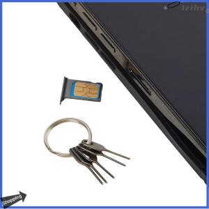 【jianzhanqinl】 5pcs Set SIM Card Eject Pin Key Tool Needle SIM Card Tray Holder Eject Pin for Mobile Phone Key Tool Card Pin Needle