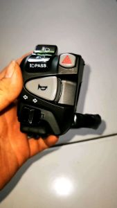 PROMO SAKLAR HOLDER KIRI DOMINO NMAX PCX ADV VIXION CBR SONIC FINO SATRIA FU R15 R25 VARIO DENGAN HAZARD UNIVERSAL