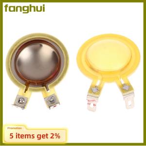 fanghui 1Pcs For Home Theater Mixer Console Treble Horn Audio Tweeter Speaker Voice 25.4mm Titanium And Resin Diaphragm Repair Kit
