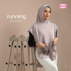 jilbab instan bergo sporty running ori sayra