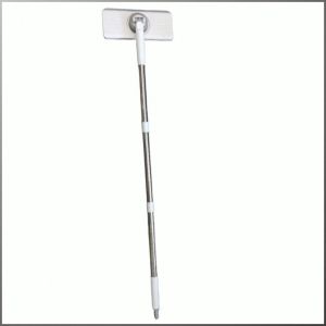 ไม้ถูพื้นผ้าเช็ดหน้า ถอดออกได้และล้างทําความสะอาดได้ การจัดเก็บและทําความสะอาด คลิปผ้าขี้ริ้วอัตโนมัติ