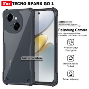 Case Tecno Spark Go 1 Shockproof Fusion Armor Transparant