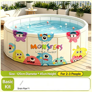 Kids Play Pool Toys Multifunctional Outdoor Swimming Pool for Summer Water Fun with Fishing Play Set