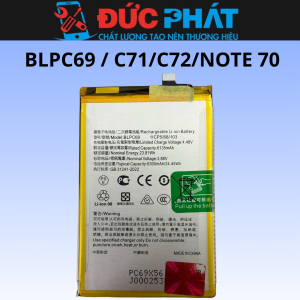 Pin Thay Thế BLPC69 / C71 / C72 / NOTE 70 (tặng keo dán và bộ sửa)