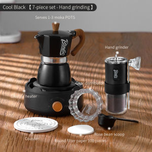 BINCOO Coffee Dripper Moka Pot Coffee Makers Italian Drip Top Mocha Espresso Cafeteria Expresso Percolator 3 cup