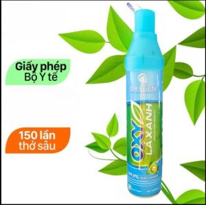 Bình Oxy Nguyên Chất 99.9% 9200ml – Bình Oxy Y Tế Chuẩn BYT Dùng Nhiều Lần