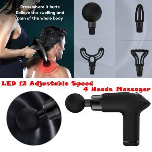 JESJELIU Fast Recovery Waist Massager High-Frequency Vibration Multifunctional Usage Electric Quiet Muscle Massager Upgraded Ultra-Quiet Operation LED Massager for Body Muscle Pain Relief