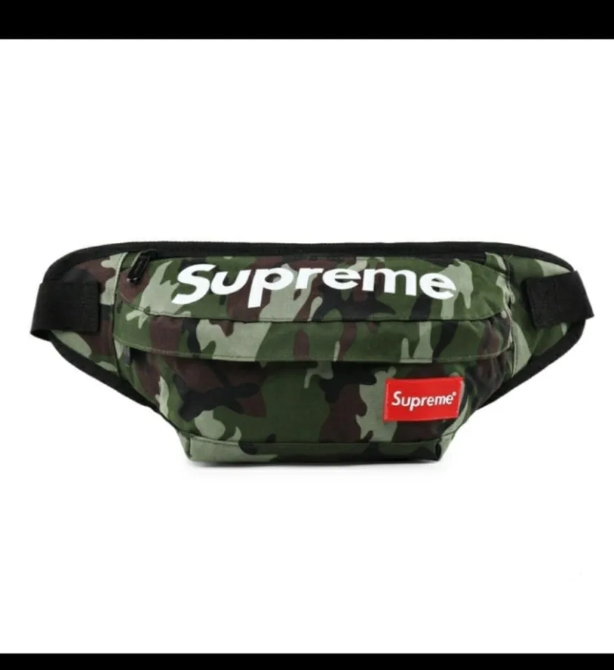 Camo supreme fanny pack best sale