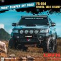 LWN4x4 กันชนหน้าออฟโรด รุ่น FB-014 เหล็กหนา พับเข้าเข้ารูปตัวรถ (กดเลือกรุ่นรถที่ตัวเลือก). 