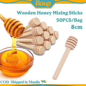 50Pcs Wood Honey Sticks: A Must-Have Kitchen Tool for Coffee & Milk Tea