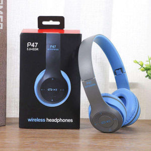 Headset Bluetooth P47 Headphone Wireless Mega Bass Berkualitas AH063
