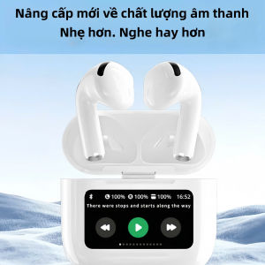 Tai nghe bluetooth A9 Pro ANC màn hình LCD cảm ứng Chống ồn chủ độngPhiên Dịch 144 ngôn ngữ pin trâu dùng lâu