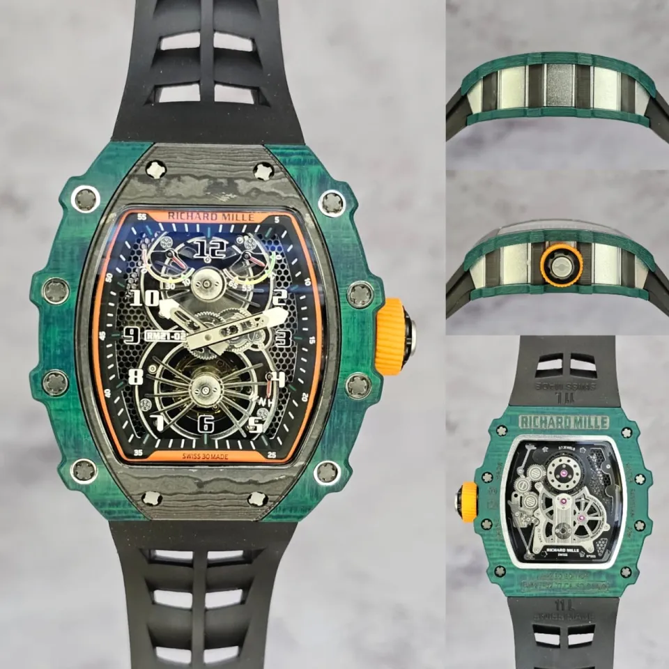 Jam Tangan Richard Mille Tourbillon 21 02 Automatic Swiss Body