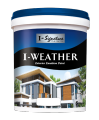 SINAR SANCORA I WEATHER 1 LITER EXTERIOR WALL PAINT HARMONIES GREEN / CAT DINDING LUAR RUMAH TIDAK KILAT HIJAU. 