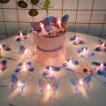 HCHC 3m Butterfly String Lights Battery Powered Bright Fairy Lights Creative Plastic LED Light String Party. 