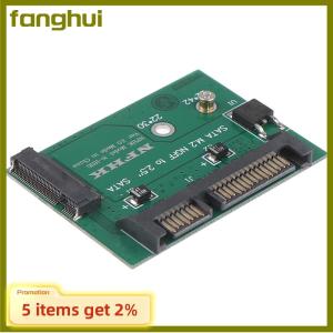 fanghui M.2 NGFF ssd solid state hard disk to half high 2.5 inch sata3 adapter card