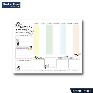 Plano ni Lord - Ganap Ko This Week (For Approval ni Lord) Weekly Planner by ArteMo Concepts
