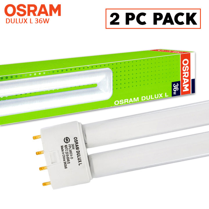 2 PC PACK | OSRAM DULUX® L 36W | FPL36EX-D | 2G11 | Warm