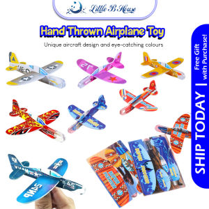 [Little B House] Hand Throw Aircraft Mini Airplane Toy Foam Aeroplan Party Goodies Toy 迷你飞机玩具 Mainan Kapal Terbang - BT412
