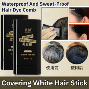 Disposable Hair Color Pen Set  Cover Gray Hair Coloring Stick Emergency Root Touch Up Tool Business Trip Hair Concealer Plant Based Temporary Color Hair Color Stick White Hair Cover Temporary Hair Dye Precision Applicator Multiple Colors Available