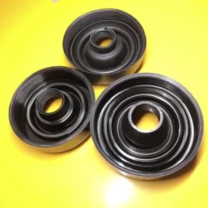 2Pcs Car Headlight Dust Cover H4 80Mm Soft Rubber Seal Cap For LED HID Xenon Lamp Installation Use