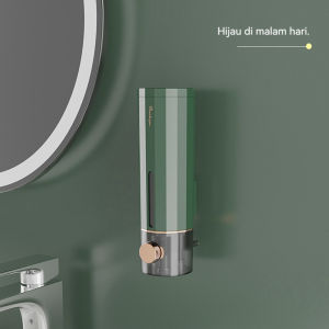 Dispenser Sabun Cair Dinding 450ML Manual Wall Mounted Bathroom Liquid Soap Dispenser Aksesor