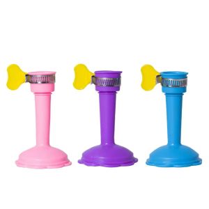 เครื่องขยายฝักบัว ป้องกันน้ำกระเซ็น หัวท่อน้ำ มนุษยธรรม ประหยัดน้ำ วัสดุพลาสติกสีม่วง กรอง แฟชั่น