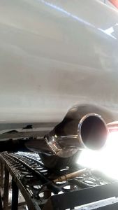 Spoon Design Stainless Muffler
