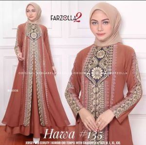 Empat Saudara//(COD)//Gamis Abaya Turkey/ Arab Hitam Jersey Mix Ceruti Bordir Mote Swarosky Turkey Model 1162 Terbaru