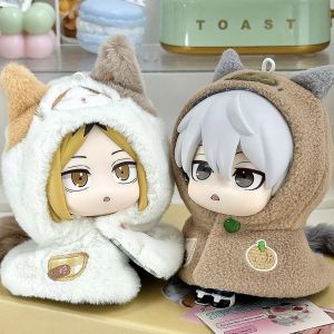 SDRYHTDH Small Cloak 10cm Doll Clothes Animal Theme Clothes Outfit Cotton Doll Clothes Figures Props Plush Doll Doll Cat Cloak Birthday Gift