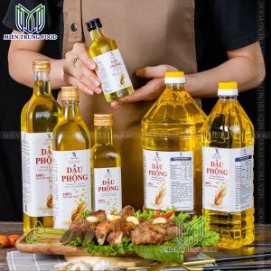 Dầu ăn dinh dưỡng chiết xuất 100% từ đậu phộng được kiểm nghiệm an toàn cho sức khỏe chai 100ml